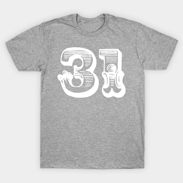 Number 31 | by PlayWork T-Shirt by PlayWork